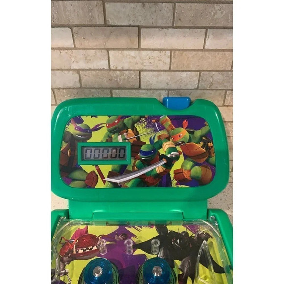 Rare & HTF Ninja Turtle Pin Ball Machine t1‎ - Picture 7 of 8